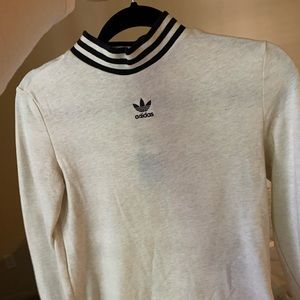 Adidas mock neck tunic